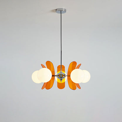Coloured Sputnik Chandelier