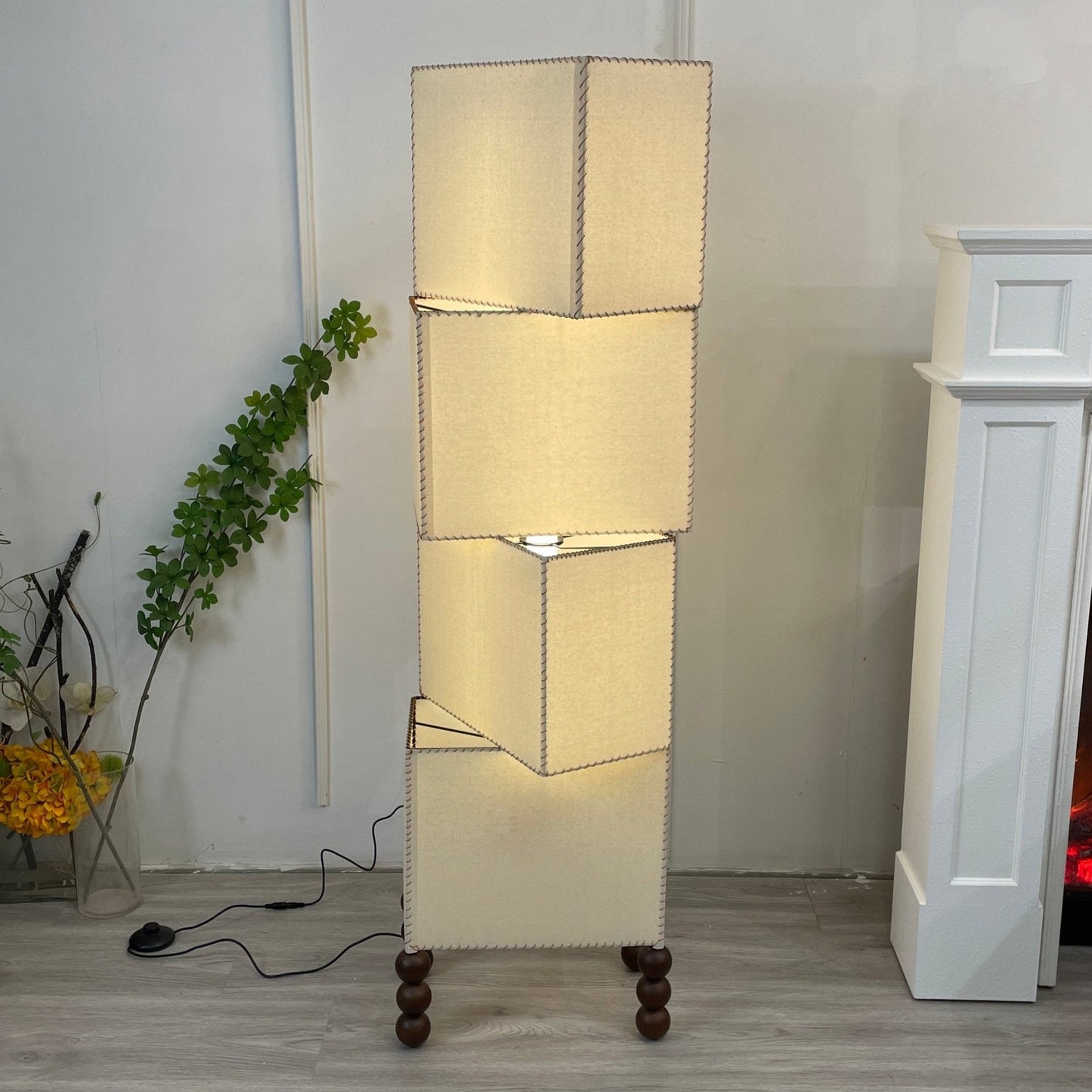 Cubia Fabric Floor Lamp