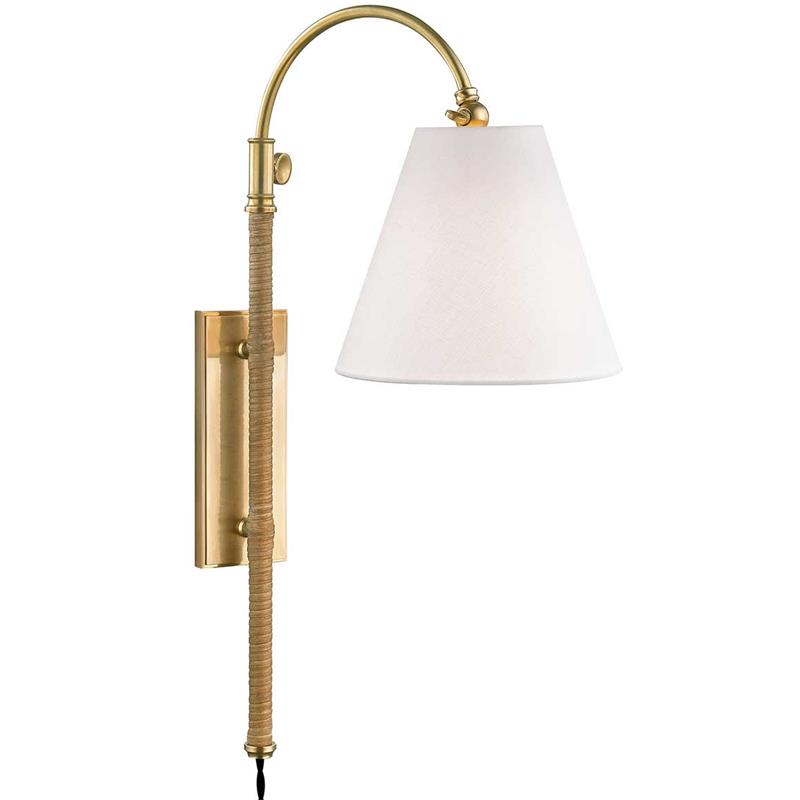 Curves Plug-In Sconce