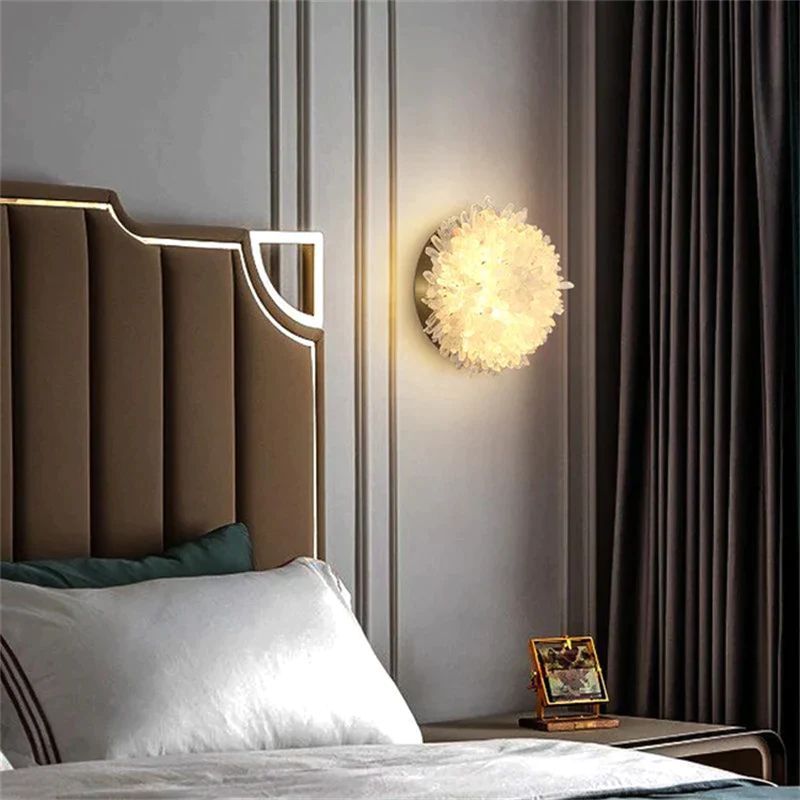 Primary Crystal  Wall Sconce