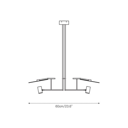 Dot Linear Chandelier