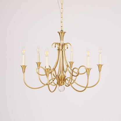 Double Twist Chandelier