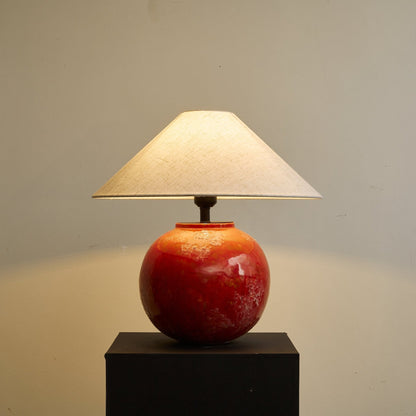 Emberveil Table Lamp