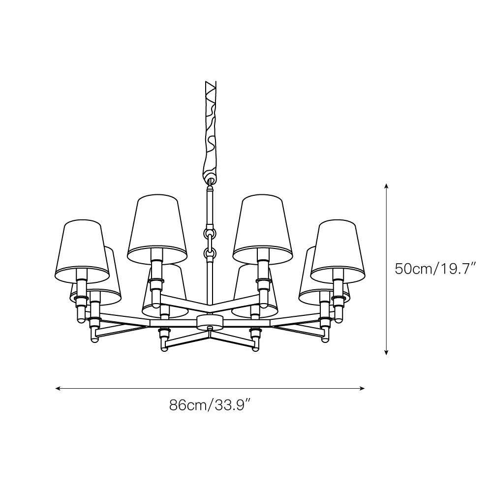 Estense Chandelier