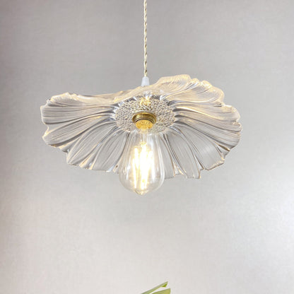 Flower Glass Swag Lights