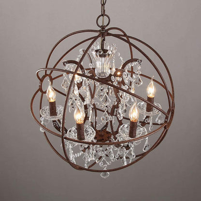 Foucault Single Orb Pendant Lamp