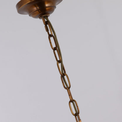 Franklin Amber Chandelier