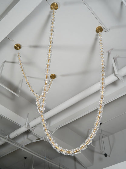Gabriel Gold Chandelier