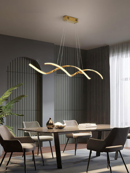 Gentle Waves Pendant Light