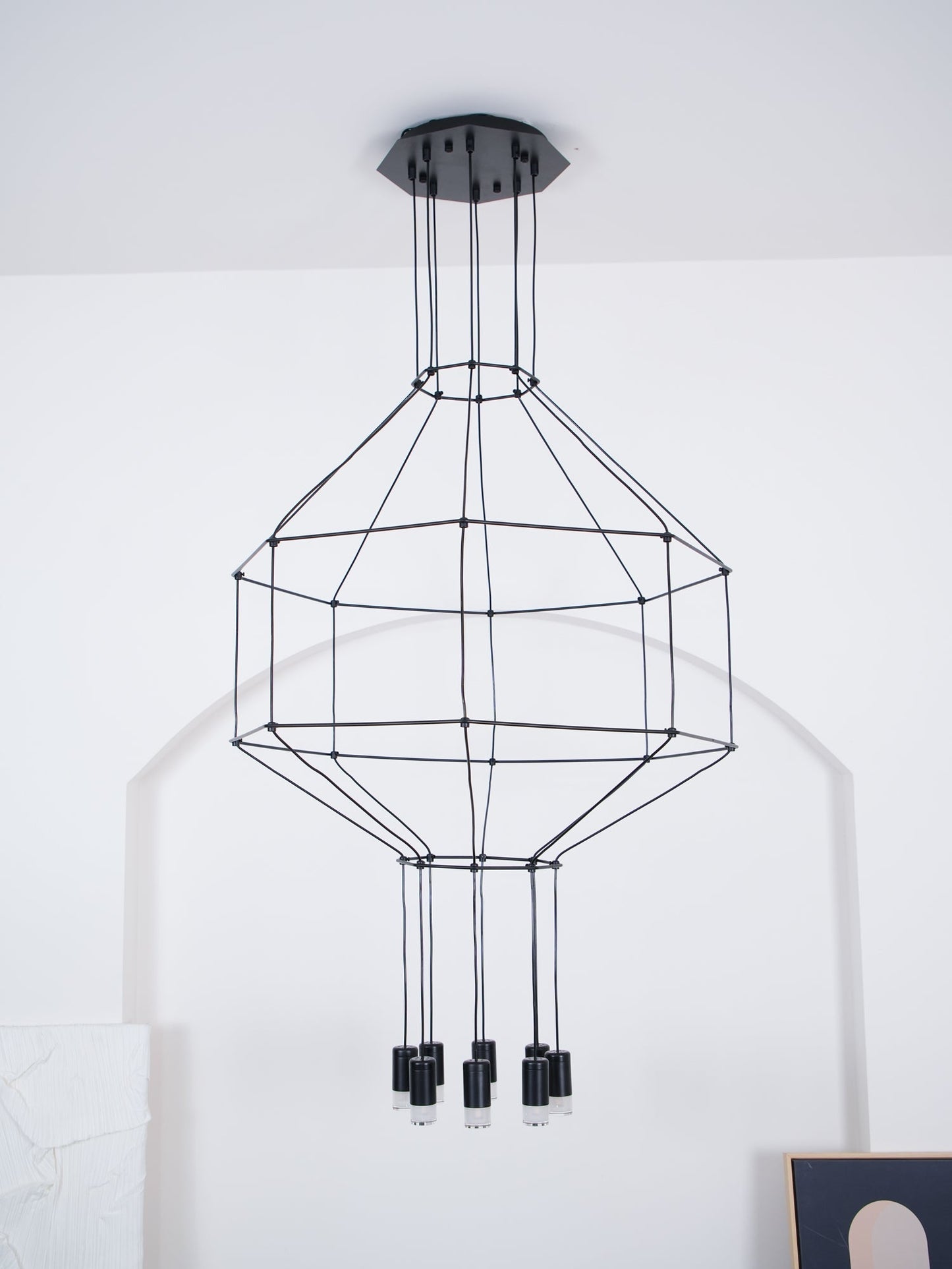 Geometric Lines Pendant Lamp