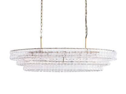Ghiaccio Oval Chandelier 54''65''
