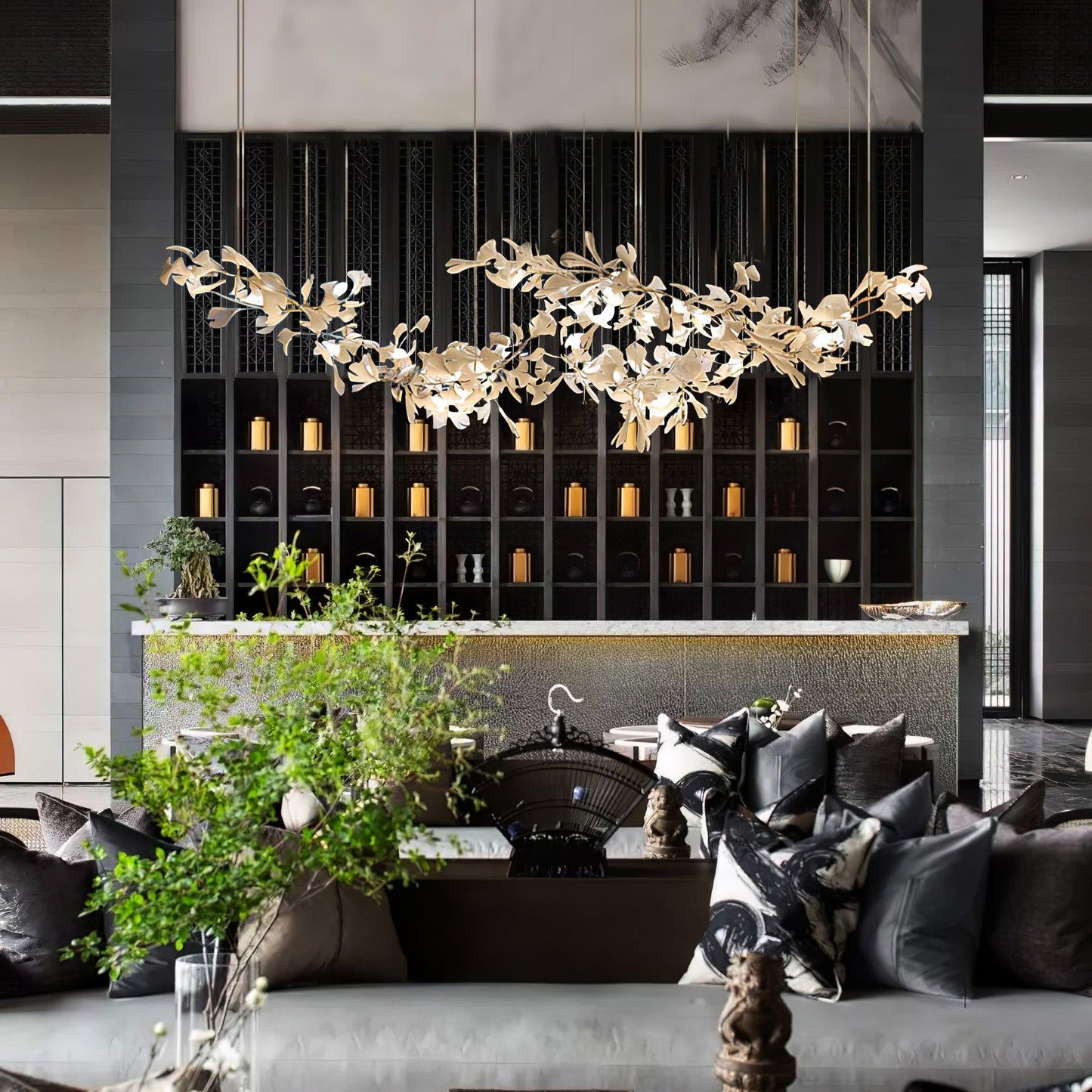 Gingko Chandelier K