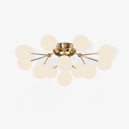 Glass Balls Cluster Ceiling Lamp