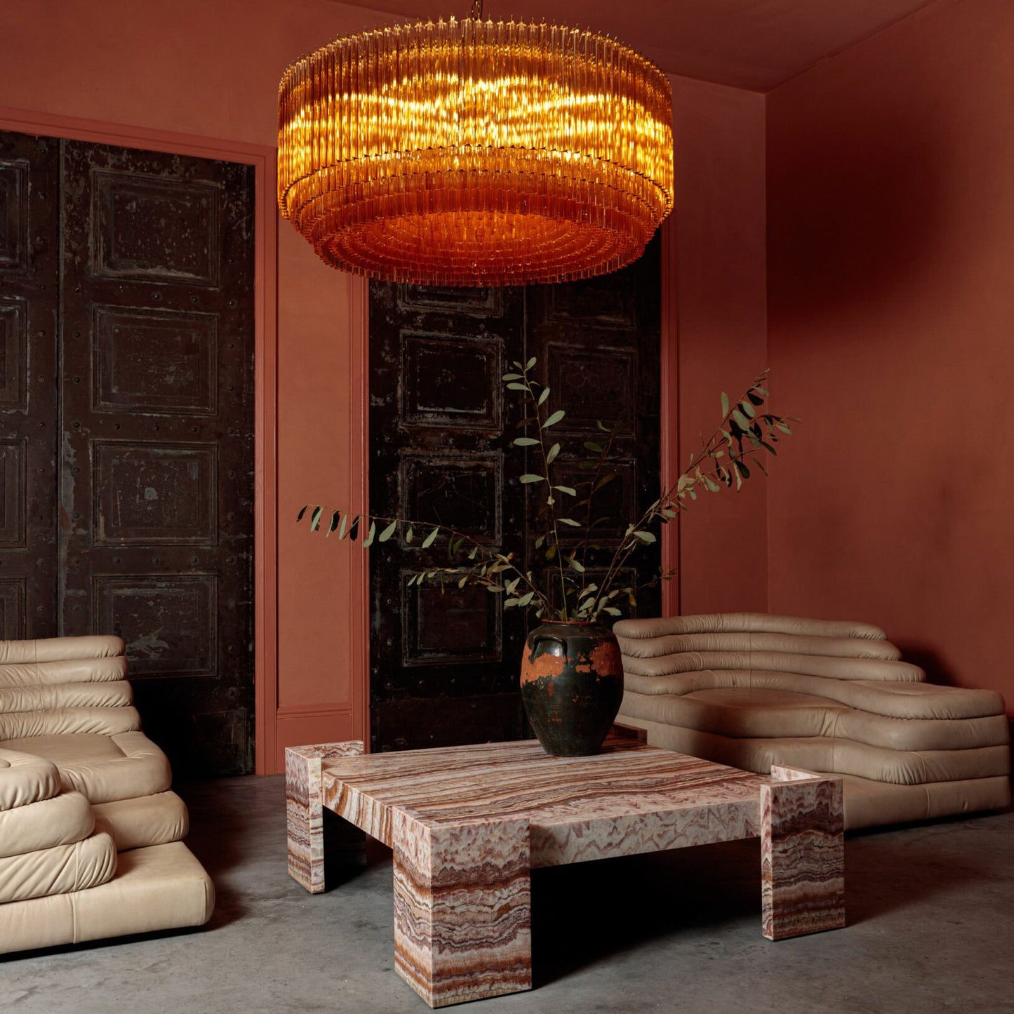 Grande Amaro Drum Chandelier