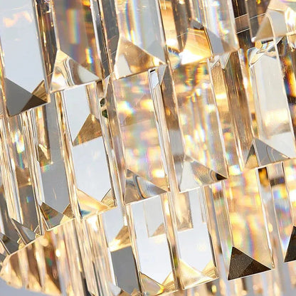 Gio Rose Gold Modern Chandelier