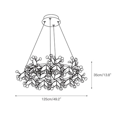 Heracleum Round Chandelier