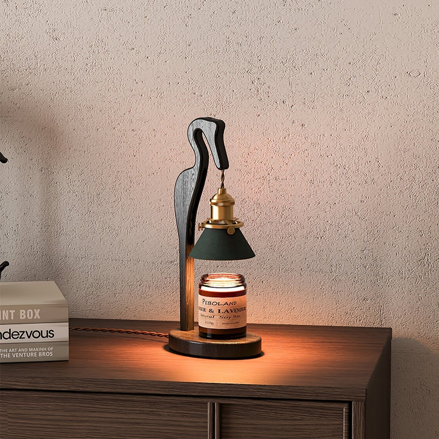Heron Glow Candle Warmer Lamp