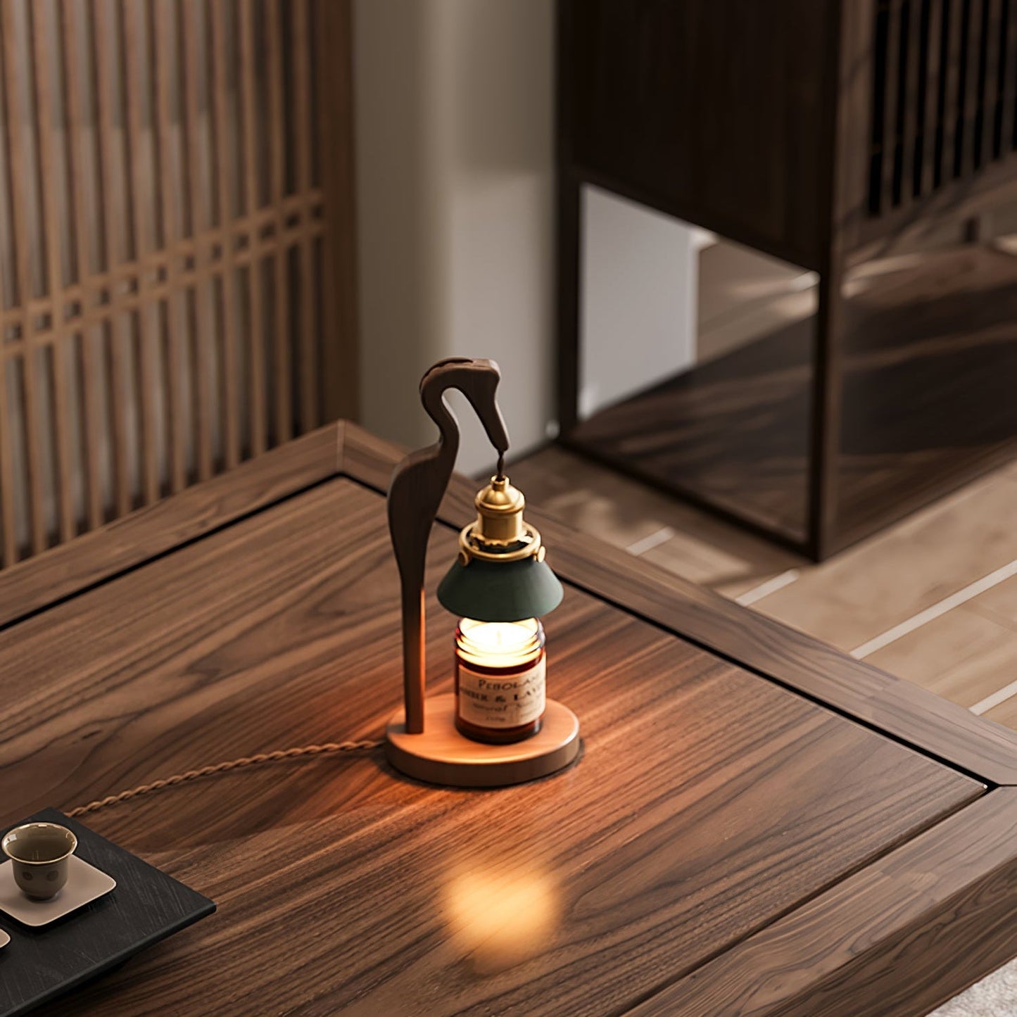 Heron Glow Candle Warmer Lamp