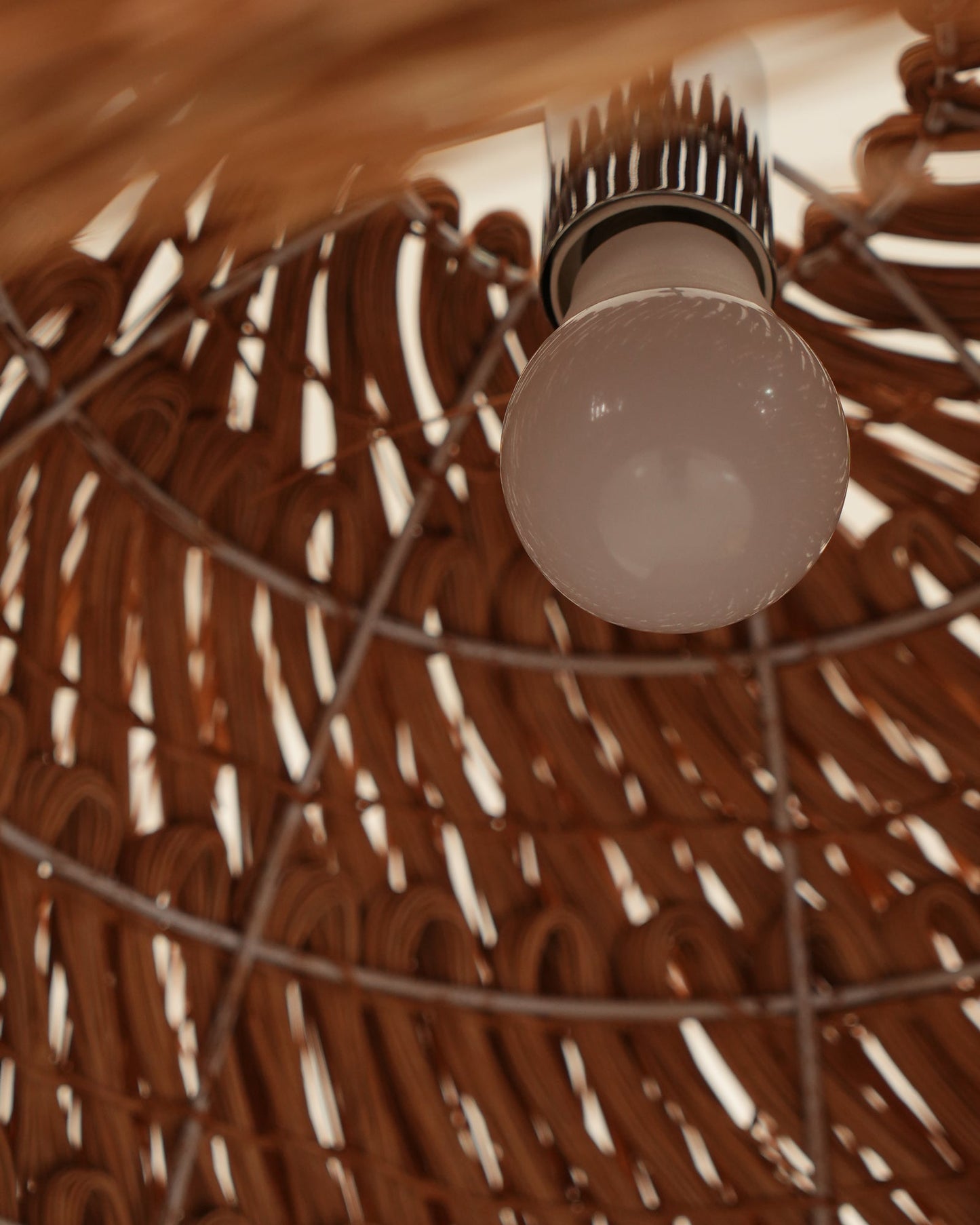 Hues Wicker Pendant Lamp
