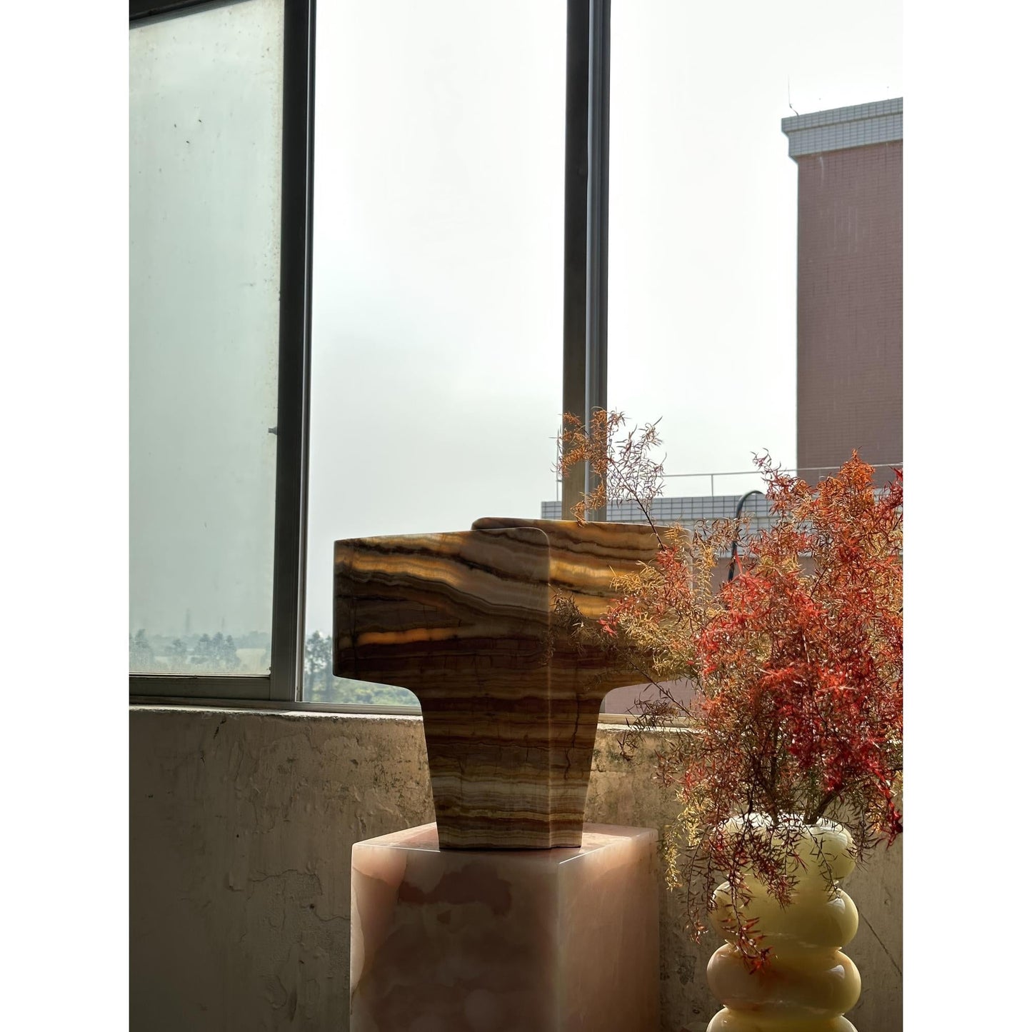 Jade Texture Table Lamp