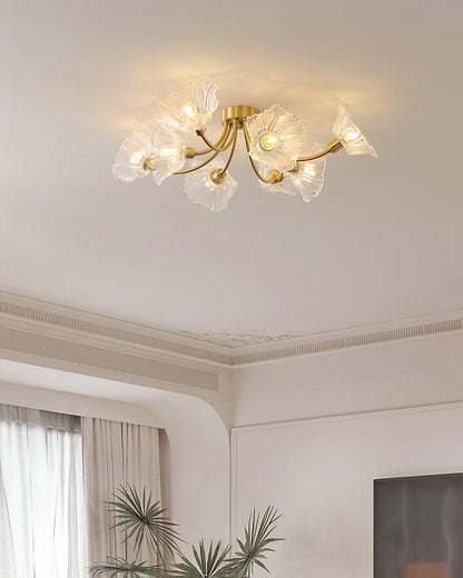 Kalin Flower Glass Ceiling Lamp