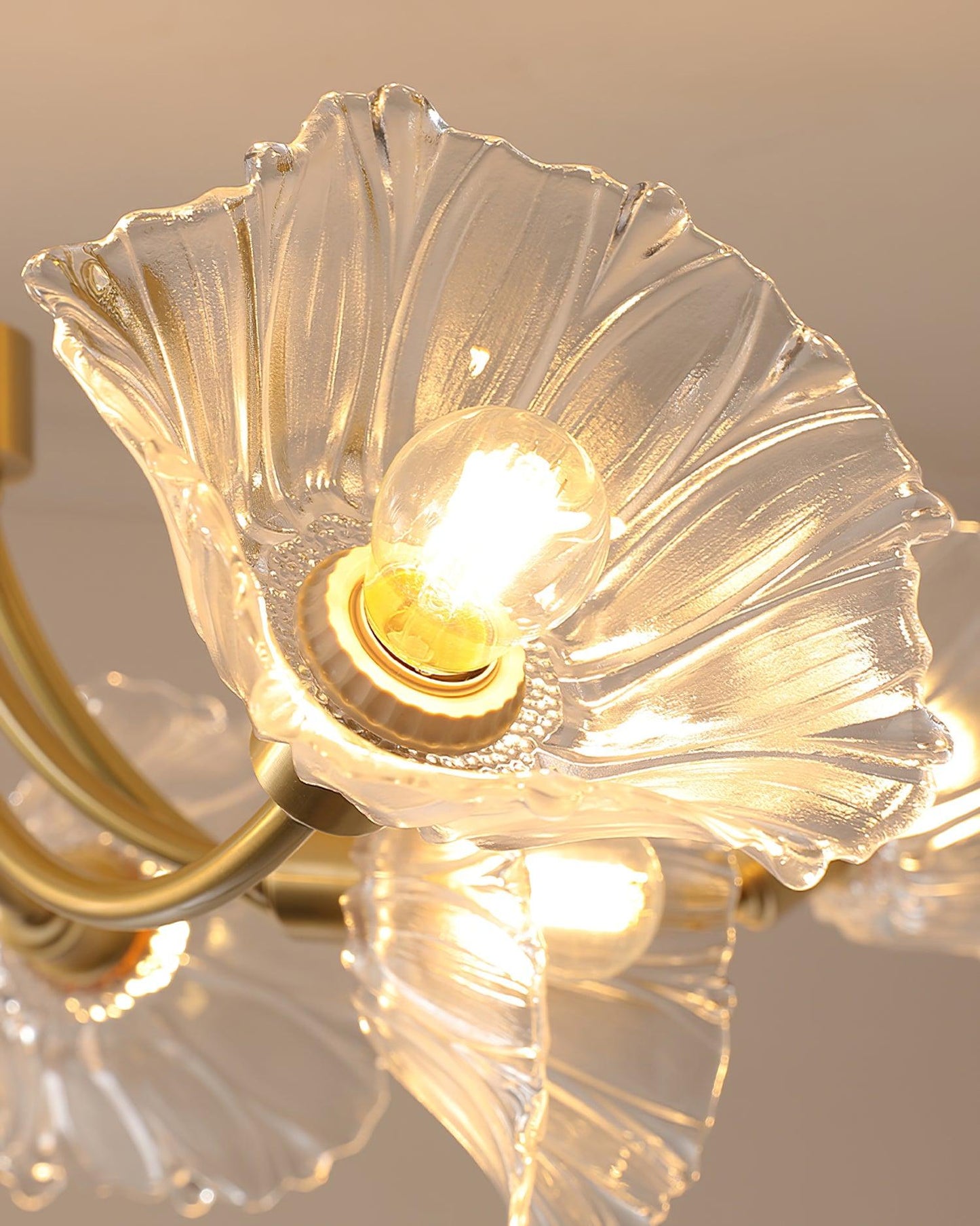 Kalin Flower Glass Ceiling Lamp