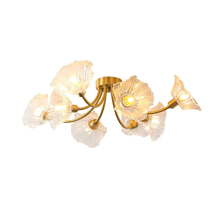 Kalin Flower Glass Ceiling Lamp