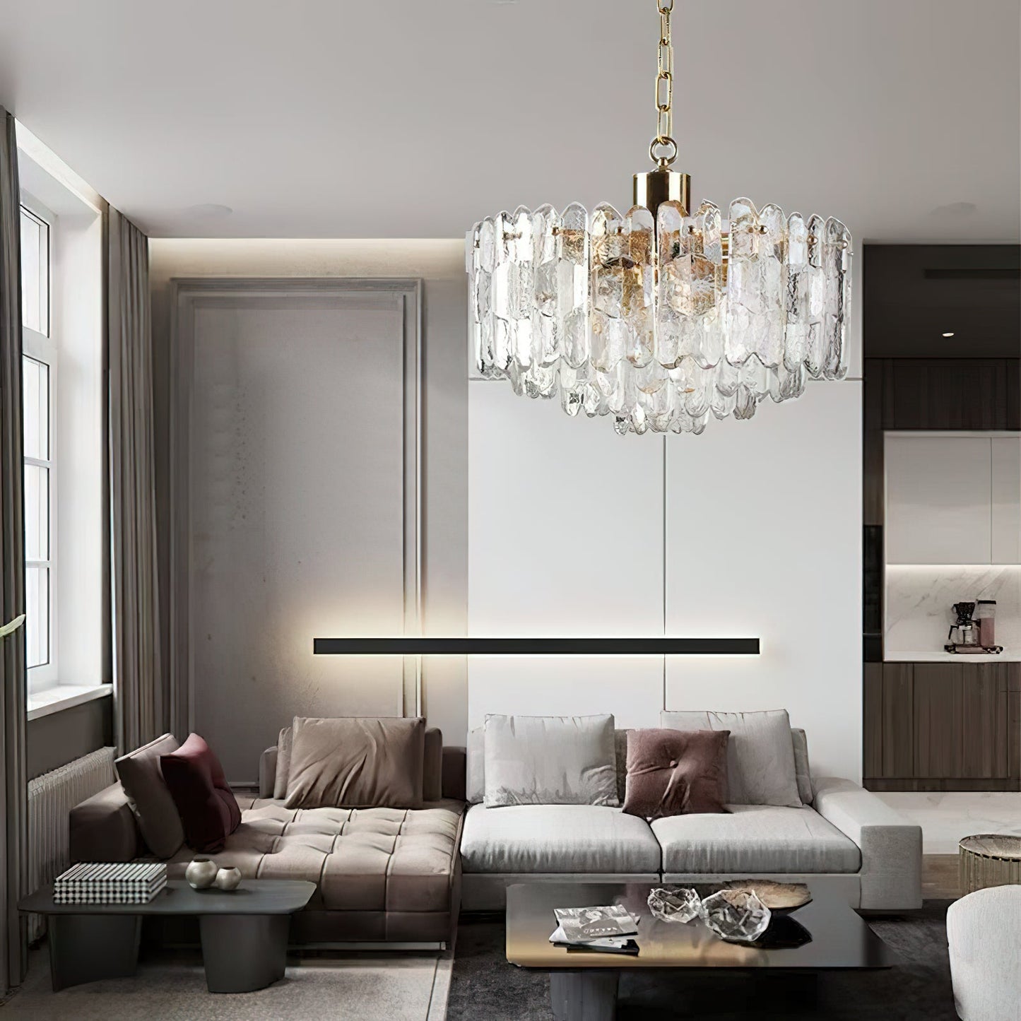 Kalmar Palazzo Glass Chandelier