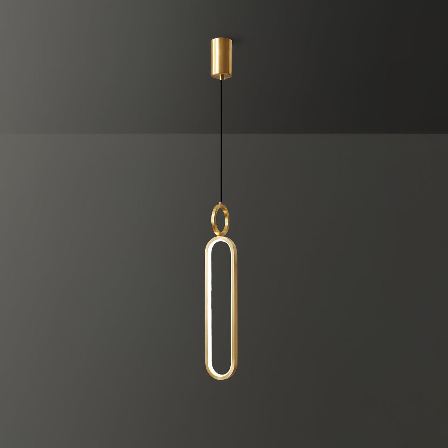 Oval Rings Pendant Light