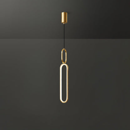 Oval Rings Pendant Light
