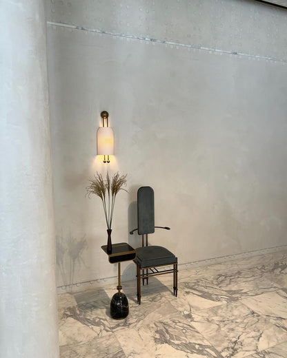 Zelaeora Modern Minimalist Glass Lantern Sconce Wall Lamp