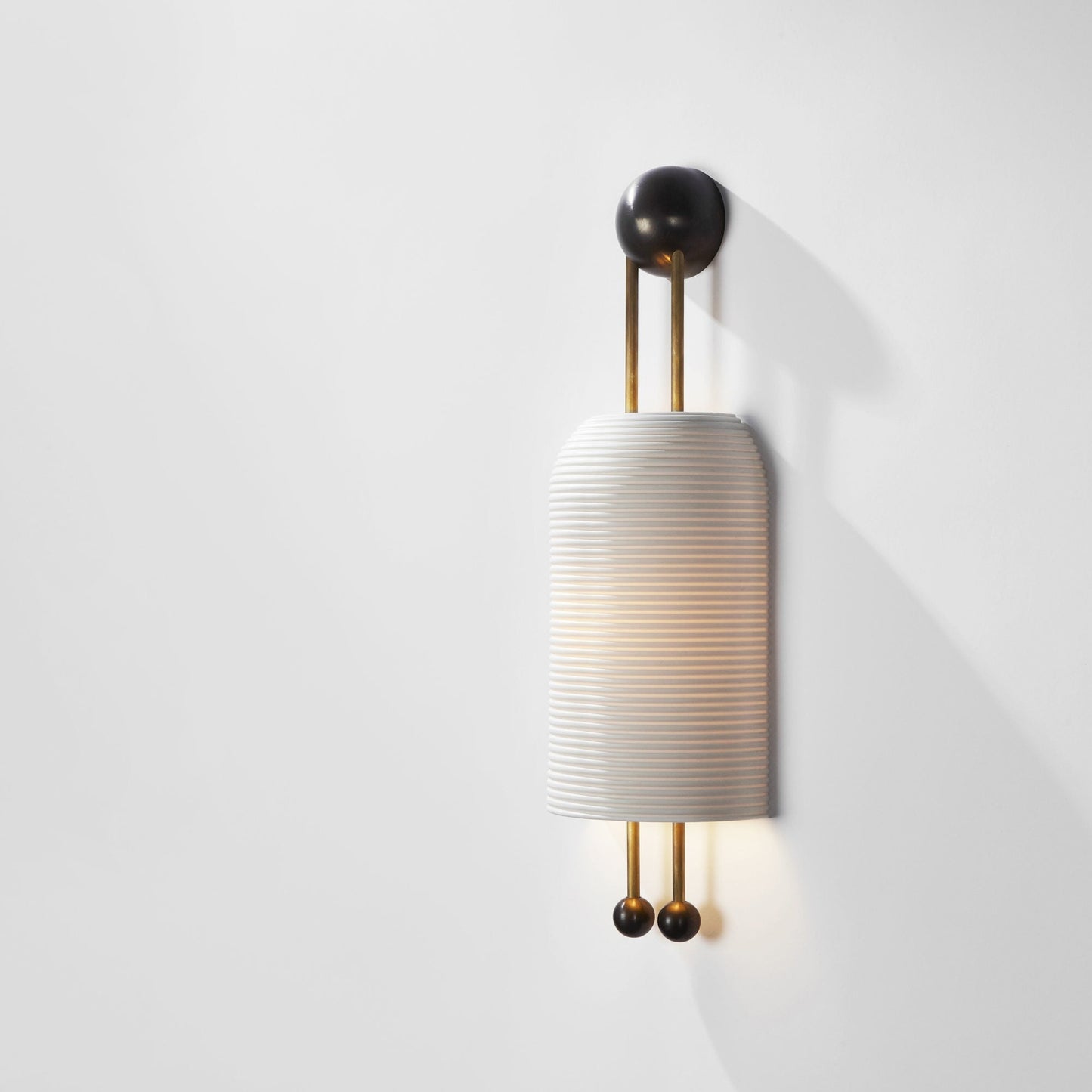 Zelaeora Modern Minimalist Glass Lantern Sconce Wall Lamp