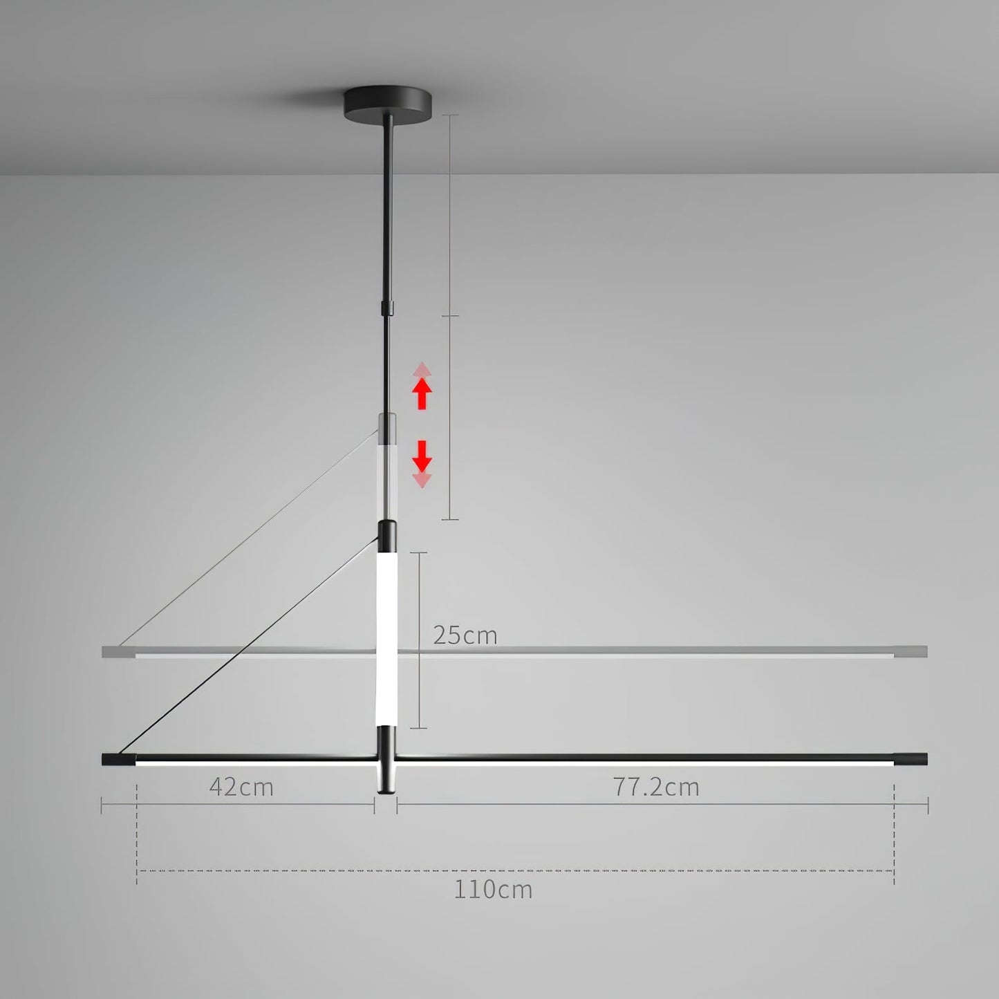 Linea Axis Pendant Light