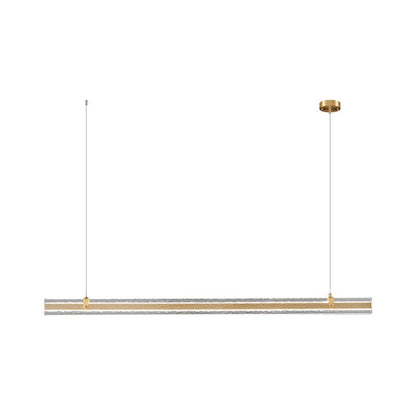 Linear Ribbon Island Pendant Light