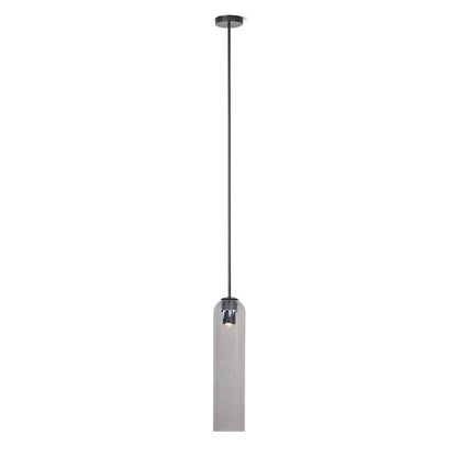 Long Tube Glass Pendant Light