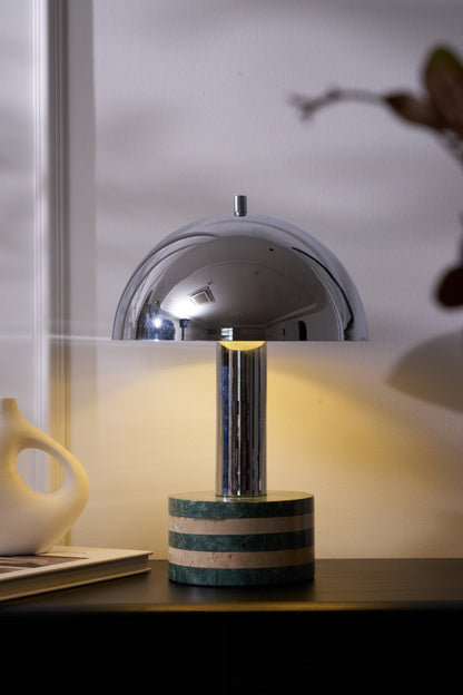 Luno Chrome Table Lamp