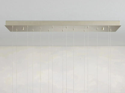 Arica Rectangular Chandelier 15/30 Light