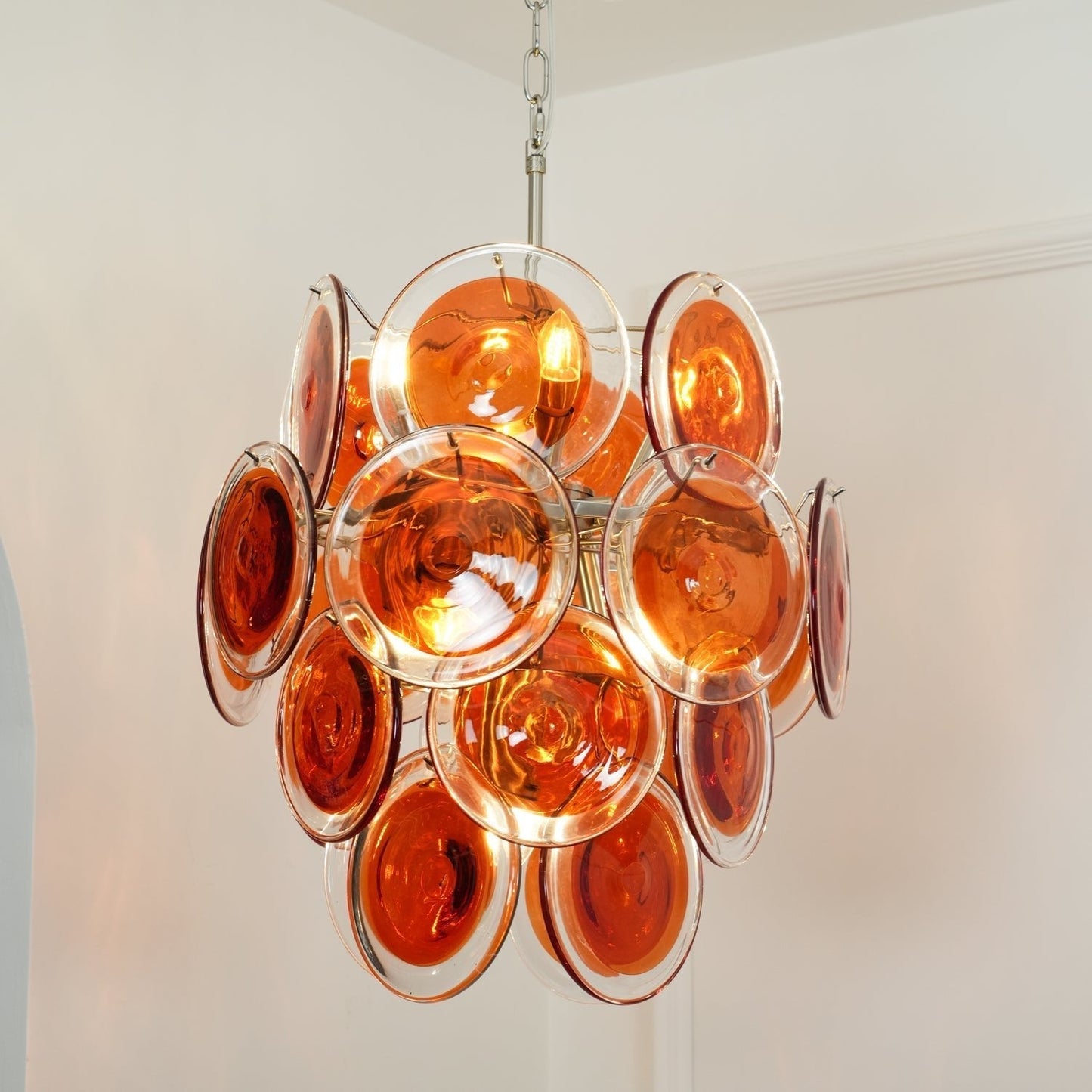 Mazzega Vistosi Chandelier