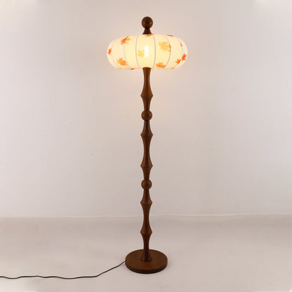 Milo Walnut Floor Lamp