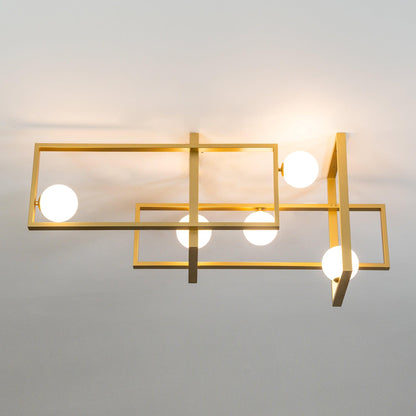 Mondrian Glass Ceiling Light