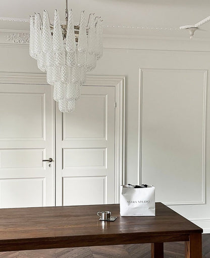 Murano Glass Droplet Chandelier