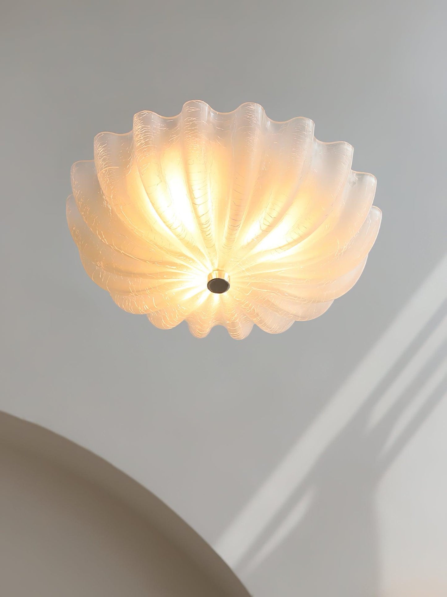 Murano Glass Flush Ceiling Light