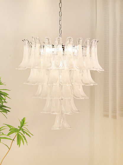 Murano Glass Petals Chandelier