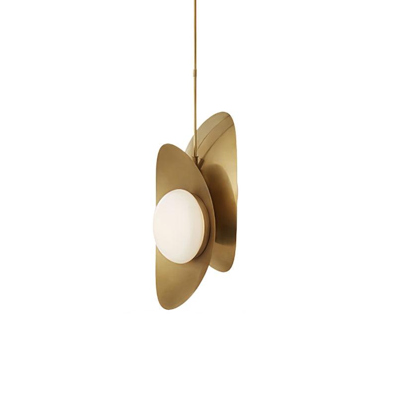 Golden Petal Pendant Lamp