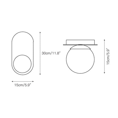 Onyx Arch Wall Lamp