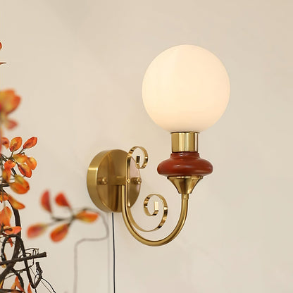 Onyx Plug-in Wall Lamp