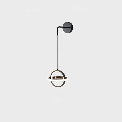 Oval Brass Wall Light