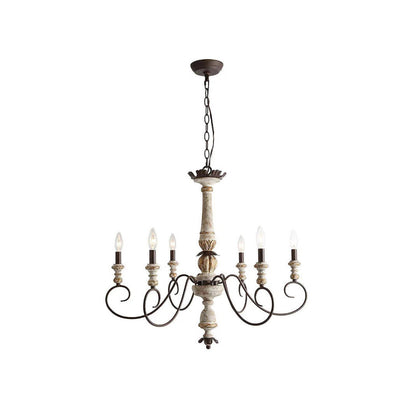 Poppe Wooden Chandelier