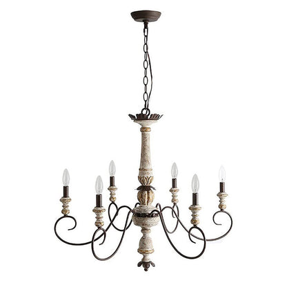 Poppe Wooden Chandelier