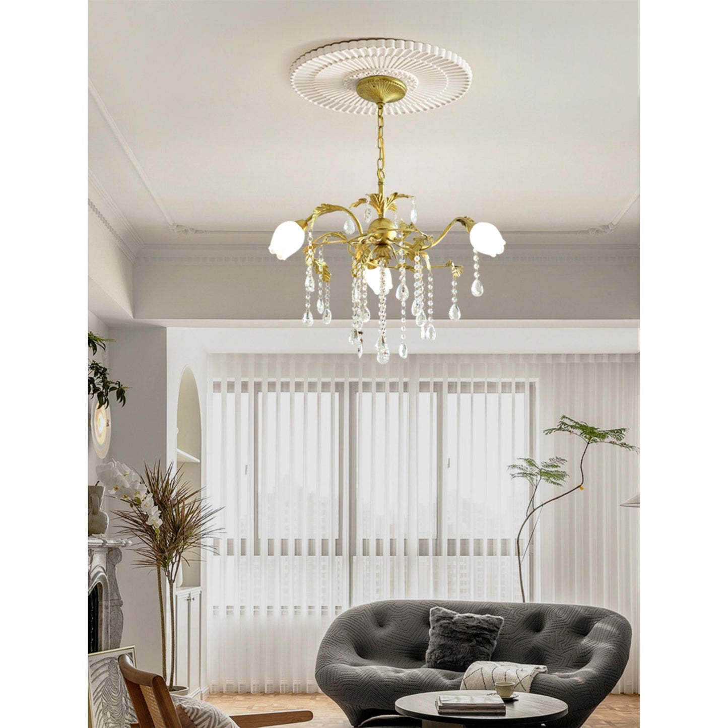 Prosecco Chandelier